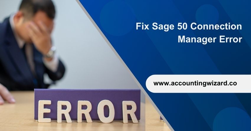 Sage 50 Connection Manager